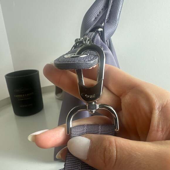 Longchamp Le Pliage Neo XS Top Handle Crossbody Bag in Purple - Picture 4 of 7